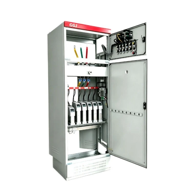 GGJ Low Voltage Reactive Power Compensation Cabinet Low Voltage Switchgear Distribution Box Cabinet Substation factory