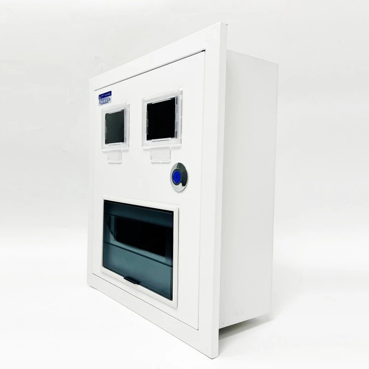 PZ40 Two Unit Electric Energy Meter Distribution Box factory
